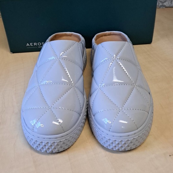 AEROSOLES Ella Quilted Slide- On Sneakers Blue 7 - Picture 4 of 10